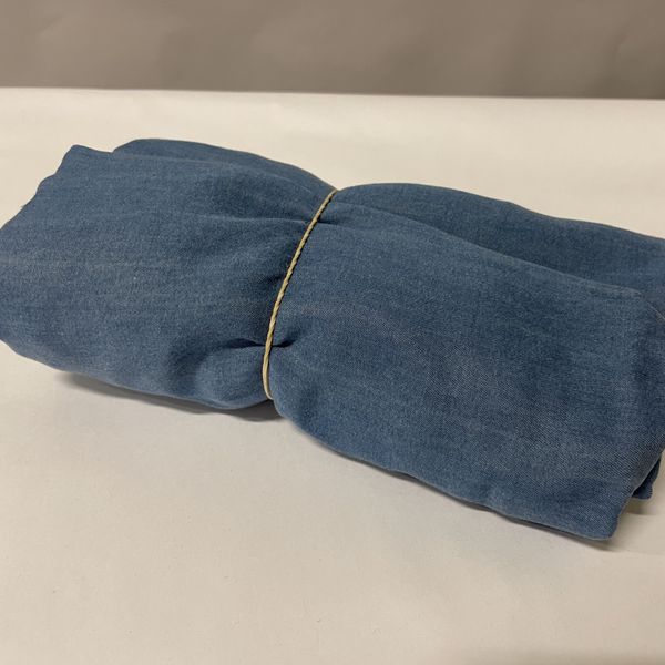 264. Fast bomull tynn jeans 150 cm