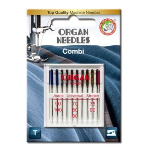 Bilde av Combi Organ nål  Jeans/Universal/Stretch 10pk